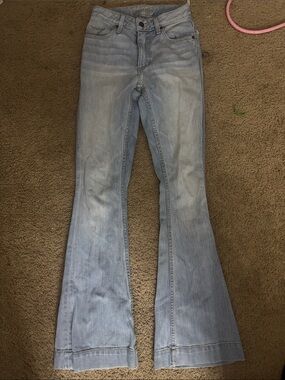 Kimes Ranch Light Blue Flare Jeans